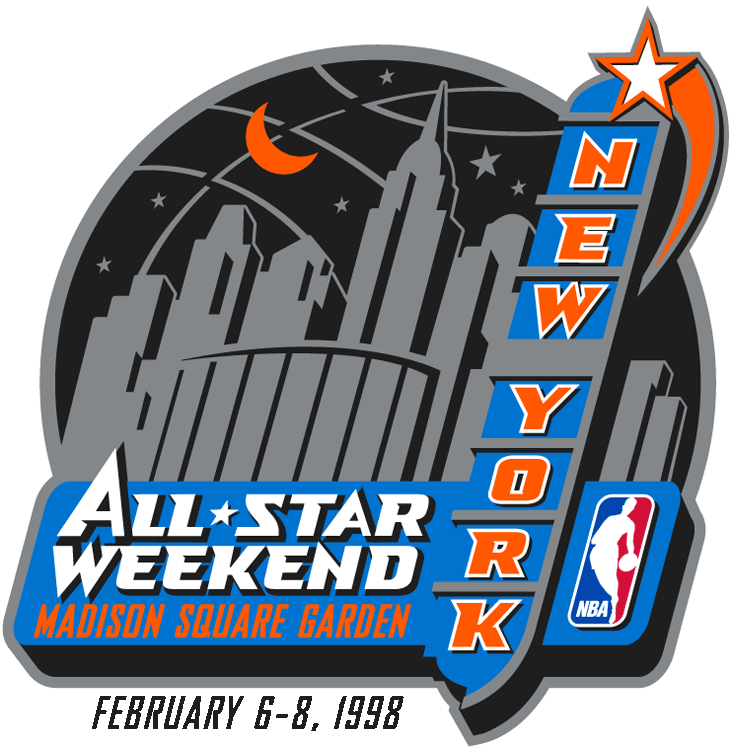 NBA All-Star Game 1998 Primary Logo t shirts iron on transfers
